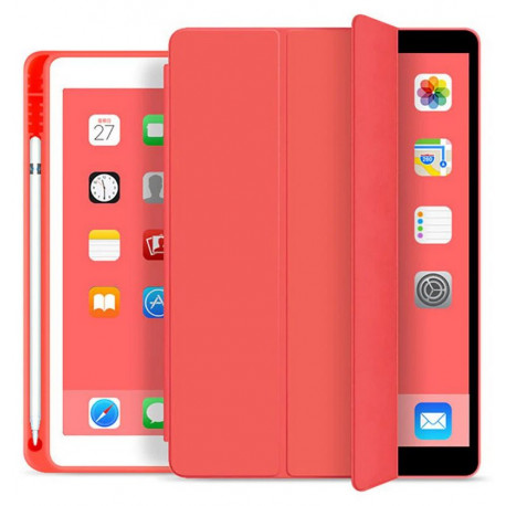 Flex, Kaaned Apple iPad 10.2 2019/2020/2021, iPad 7/8/9, 10.2" - Punane