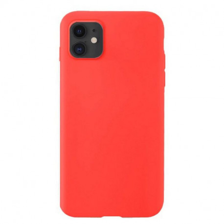 Silicon, Ümbris Apple iPhone 11, 6.1" 2019 - Punane
