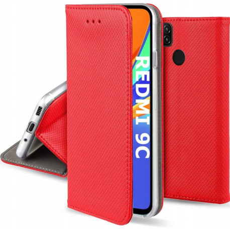 Magnet, Kaaned Xiaomi Redmi 9C, 2020 - Punane