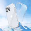 Rugged Clear, Ümbris Apple iPhone 14 Plus, 6.7" 2022 - Läbipaistev