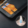 Hivo RFID Block, Nahkkaaned Samsung Galaxy S23, S911, 2023 - Must