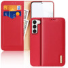 Hivo RFID Block, Nahkkaaned Samsung Galaxy S23+, S23 Plus, S916, 2023 - Punane