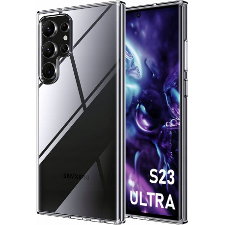AntiSlip, Ümbris Samsung Galaxy S23 Ultra, S918, 2023 - Läbipaistev