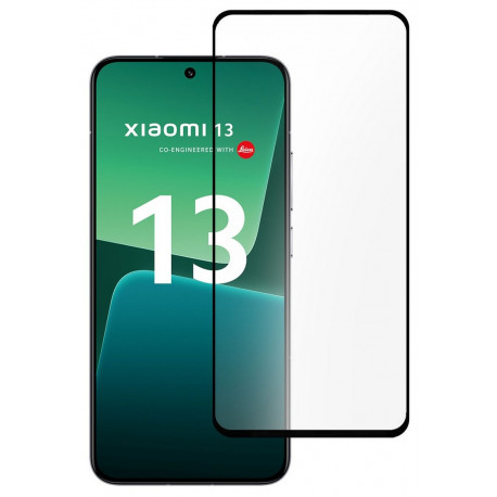 Kaitseklaas 5D, Xiaomi 13, 2022 - Must