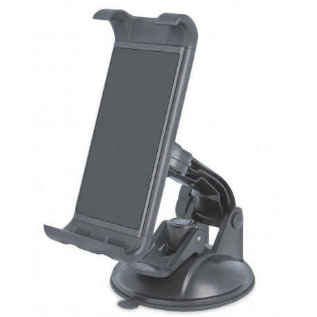 Forever TSH-100, telefoni ja tahvelarvuti kinnitus, 2.5 kuni 19.5cm, jala pikkus 10cm - Must