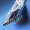 Clin MagSafe, Ümbris Apple iPhone 15 Pro Max, 6.7" 2023 - Läbipaistev