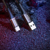Baseus Halo, Kaabel, juhe USB Male - MicroUSB Male, 3A, 0.25m - Must