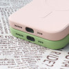 Silicon, Magsafe Ümbris Apple iPhone 15 Plus, 6.7" 2023 - Helesinine