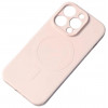 Silicon, Magsafe Ümbris Apple iPhone 15 Pro, 6.1" 2023 - Roosa