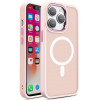 Space, MagSafe Ümbris Apple iPhone 15 Pro Max, 6.7" 2023 - Roosa