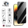 PRIVAATNE Kaitseklaas 5D, Apple iPhone 15 Pro Max, 6.7" 2023 - Must