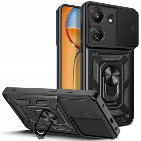 Armor CamShield, Ümbris Xiaomi Redmi 13C, Redmi 13C 5G, Poco C65, 2023 - Must