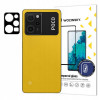 Tagakaamera Kaitseklaas 5D, Xiaomi Redmi Note 12 Pro 5G, Poco X5 Pro, 2022 - Must