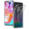 Clear, Ümbris Samsung Galaxy A70, A705, A70s, A707, 2019 - Läbipaistev