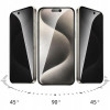 PRIVAATNE Kaitseklaas 5D, Apple iPhone 12 / 12 Pro, 6.1" 2020 - Must