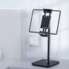Acefast, Telescopic Telefoni ja tahvelarvuti kinnitus, 135-230mm, for the Desk 360 ° - Black