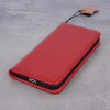 Leather, Nahkkaaned Apple iPhone 12 / 12 Pro, 6.1" 2020 - Punane