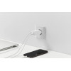 Xiaomi, Mi GaN Charger USB-A + USB-C, Type-C Juhe 1.5m, 65W - Valge