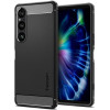 Spigen Rugged Armor, Ümbris Sony Xperia 1 VI, 2024 - Must