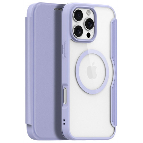 Skin X Pro, MagSafe Kaaned Apple iPhone 16 Pro, 6.3" 2024 - Lilla