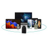 Seinalaadija PD, Samsung Originaal, USB-A + 2xType-C port adapter, PPS, PD, QC 3.0, AFC, 65W - Must