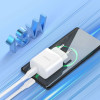 Seinalaadija, Dudao Kiirlaadija, USB-A, QC 3.0, Quick Charger, 18W - Valge