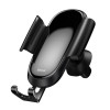 Baseus Future Gravity, telefoni kinnitus 4-6" ventilatsiooni ava restile - Must