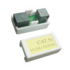 Gembird, Võrguadapter, üleminek, RJ-45, Cat.5E, UTP: female - female - Valge