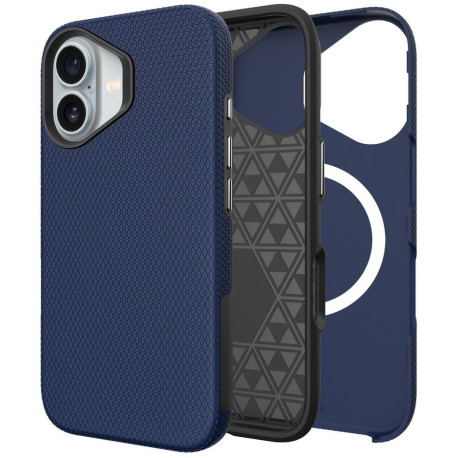 Triangle, MagSafe Ümbris Apple iPhone 16 Plus, 6.7" 2024 - Tumesinine