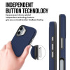 Triangle, MagSafe Ümbris Apple iPhone 16 Plus, 6.7" 2024 - Tumesinine