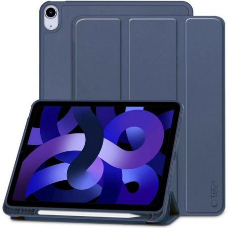 Flex, Kaaned Apple iPad AIR 4, AIR 5, AIR 6, AIR7, 2020/22/24/25, 10.9"/11" - Sinine