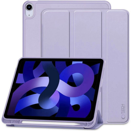 Flex, Kaaned Apple iPad AIR 4, AIR 5, AIR 6, AIR7, 2020/22/24/25, 10.9"/11" - Lilla