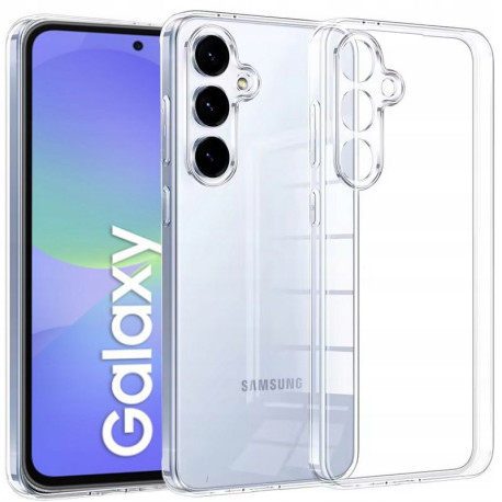 Ümbris Samsung Galaxy A36, A56, A366, A566, 2025 - Läbipaistev