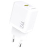 Seinalaadija, Dudao, 1xUSB-port adapter, 5V, 2.4A - Valge