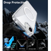 Clear Rugged, MagSafe Ümbris Apple iPhone 16e, 6.1" 2025 - Läbipaistev
