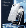 Clear Rugged, MagSafe Ümbris Apple iPhone 16e, 6.1" 2025 - Läbipaistev