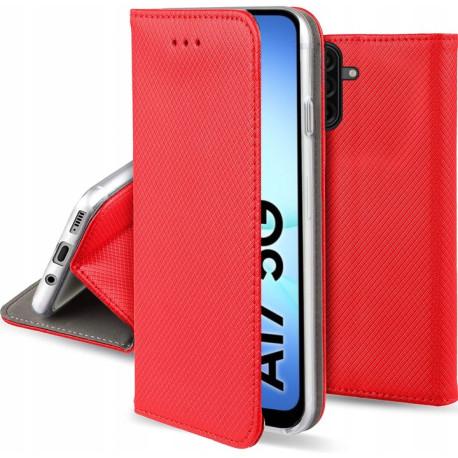 Magnet, Kaaned Samsung Galaxy A17 5G, A176, 2025 - Punane