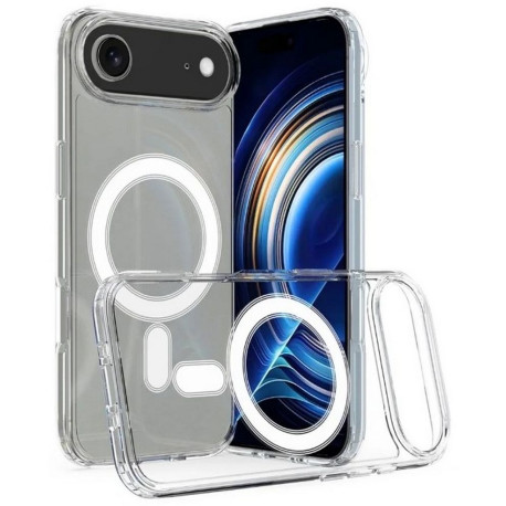 Clear Rugged, MagSafe Ümbris Apple iPhone 17 Air, 6.5" 2025 - Läbipaistev