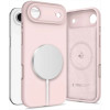Silicon, Magsafe Ümbris Apple iPhone 17 Air, 6.5" 2025 - Roosa