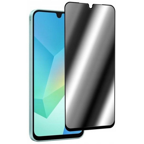 PRIVAATNE Kaitseklaas 5D, Samsung Galaxy A16, A17, A26, 2024/2025 - Must