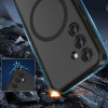 Matte MagSafe, Ümbris Samsung Galaxy S25 Edge, S937, 2025 - Must