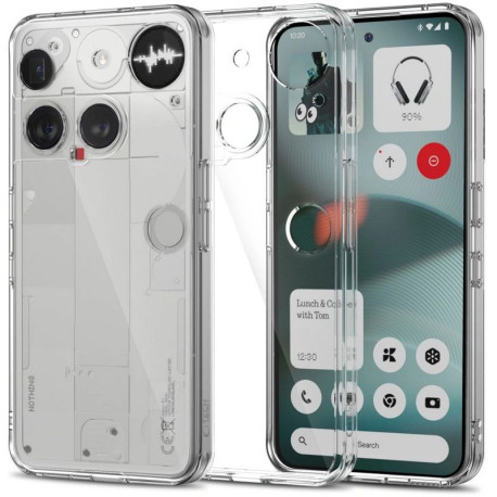 FlexAir, Hybrid Ümbris Nothing Phone 3, 2025 - Läbipaistev