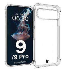 Bizon, Salpa Ümbris Google Pixel 9, Pixel 9 Pro, 2024 - Läbipaistev