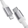 Joyroom Extraordinary Series A10, Kaabel, juhe USB Type-C Male - Lightning, 20W, 1.2m - Valge