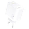 Dudao A28C, GaN 1xUSB-C, Type-C Juhe 1m, 45W - Valge