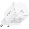 Seinalaadija PD, Ugreen X531, Type-C-port adapter, PD3.0, QC4.0, 30W+ Type-C Juhe 1m - Valge