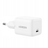 Seinalaadija PD, Ugreen X531, Type-C-port adapter, PD3.0, QC4.0, 30W+ Type-C Juhe 1m - Valge