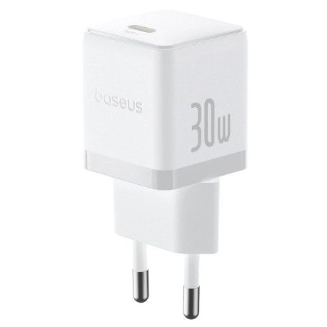 Baseus Palm, Kiirlaadija, USB Type-C, PD 3.0, 30W - Valge