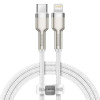 Baseus Cafule Metal PD, Kaabel, juhe USB Type-C - Lightning, 20W, 1.0m, iPhone, iPad - Valge