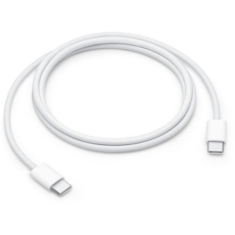 Apple, MUF72FE/A, Originaal, Kaabel, juhe USB Type-C Male - Type-C Male, 60W, 1m - Valge